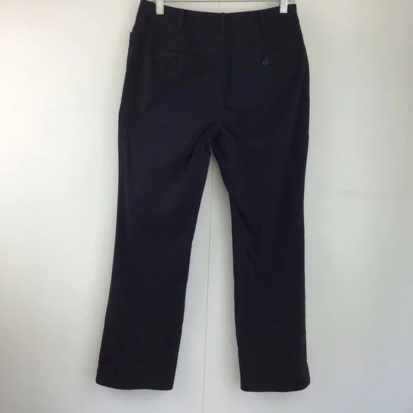 Talbots Heritage Boot black chino style pants size 6P - Picture 3 of 6